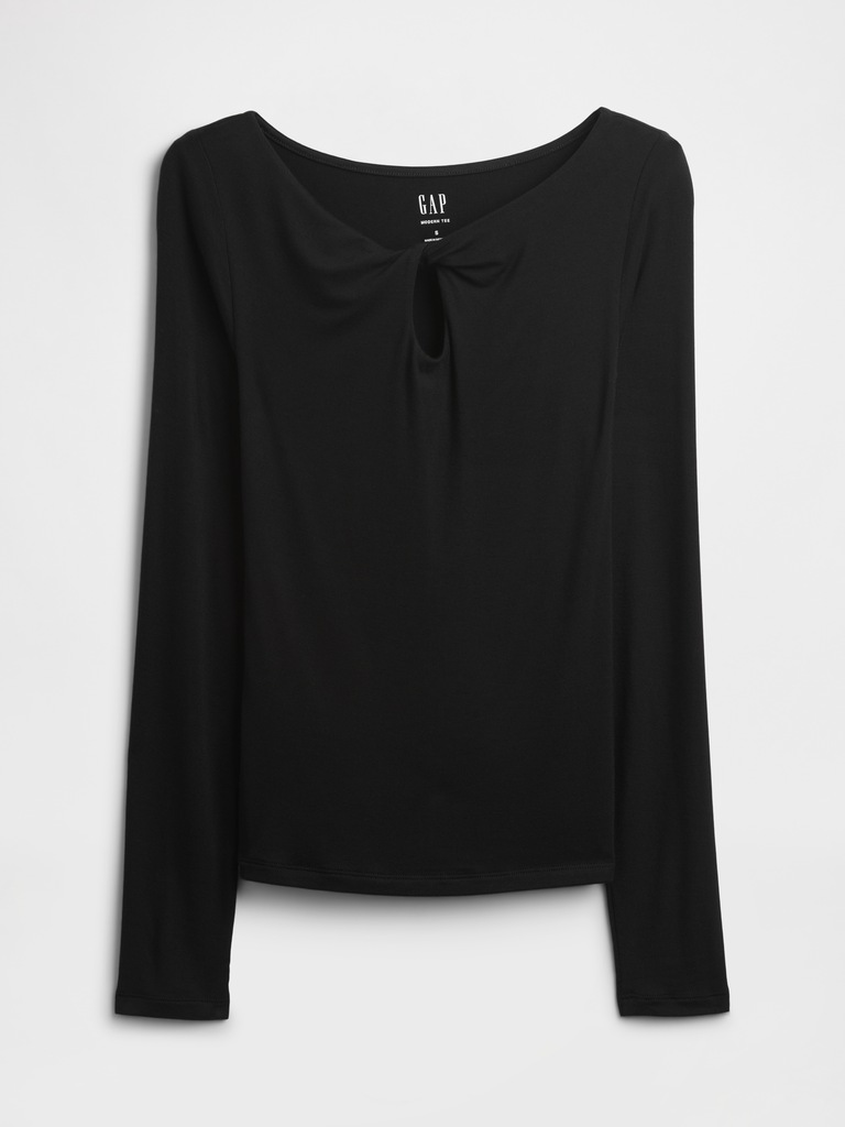 Twist Boatneck Top