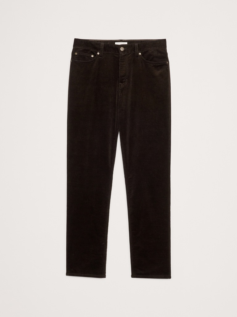 Straight Stretch-Corduroy Traveler Pant