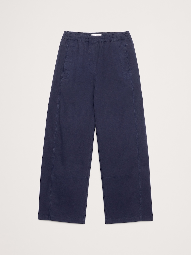 Mid-Rise Relaxed Painter Pull-On Pant