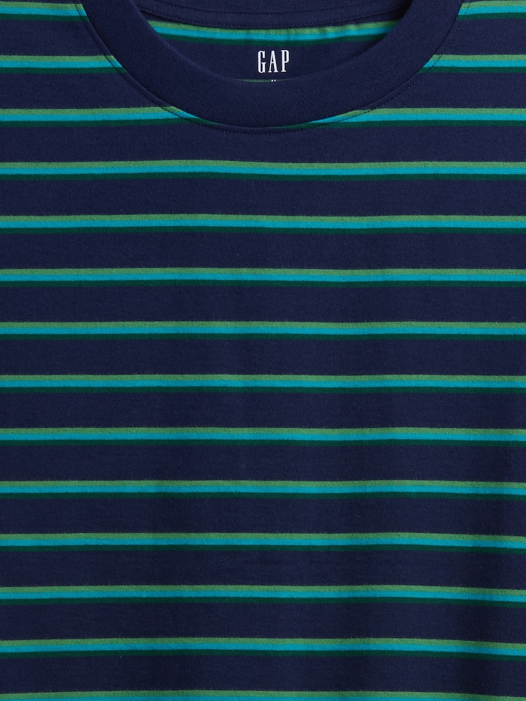 Vintage Soft Stripe Boxy T-Shirt