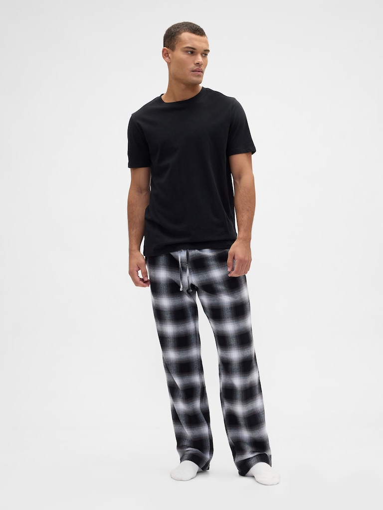Relaxed Flannel PJ Pants