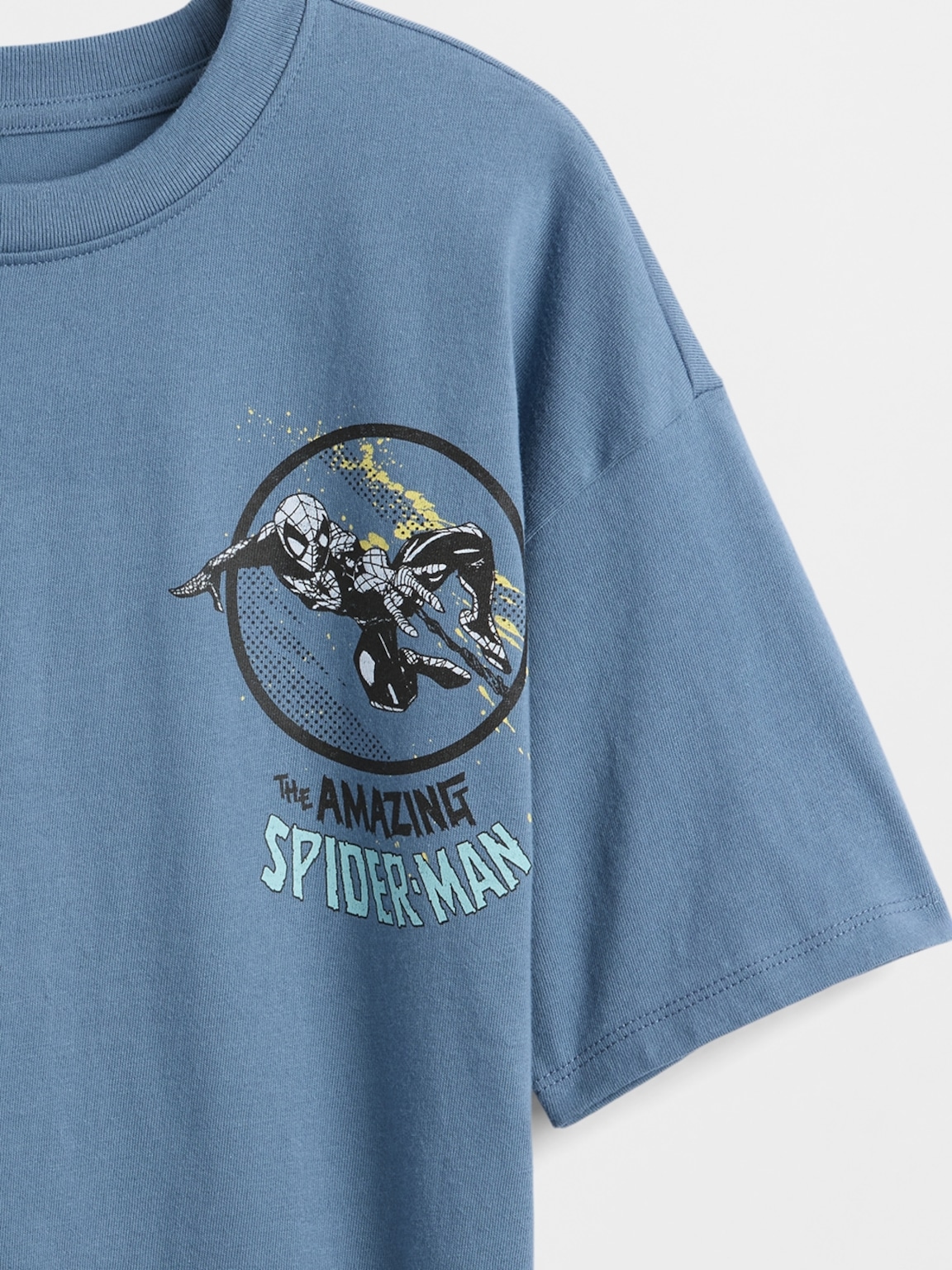 Kids Marvel Relaxed Graphic T-Shirt