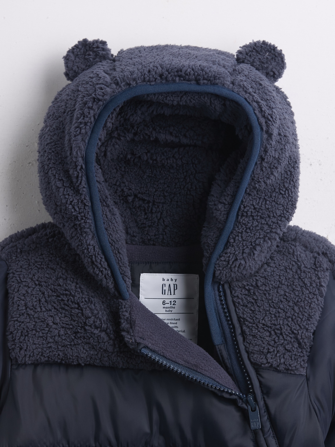 Baby Lightweight Puffer One-Piece