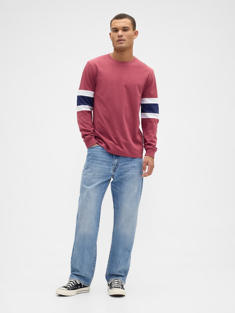 Everyday Soft Varsity Crewneck T-Shirt