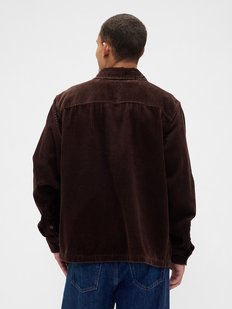 Relaxed Corduroy Overshirt