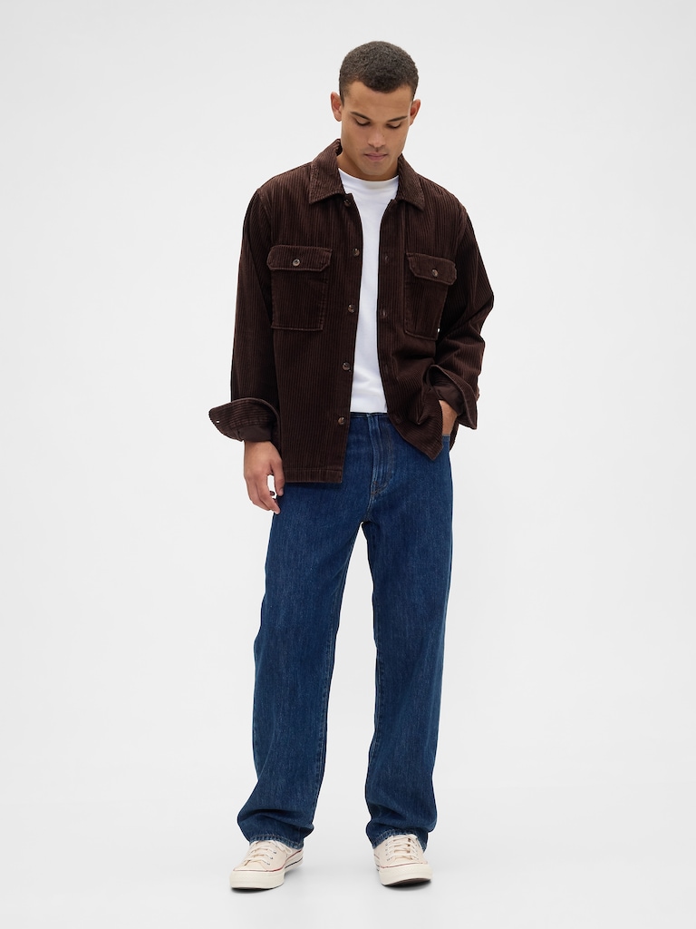 Relaxed Corduroy Overshirt