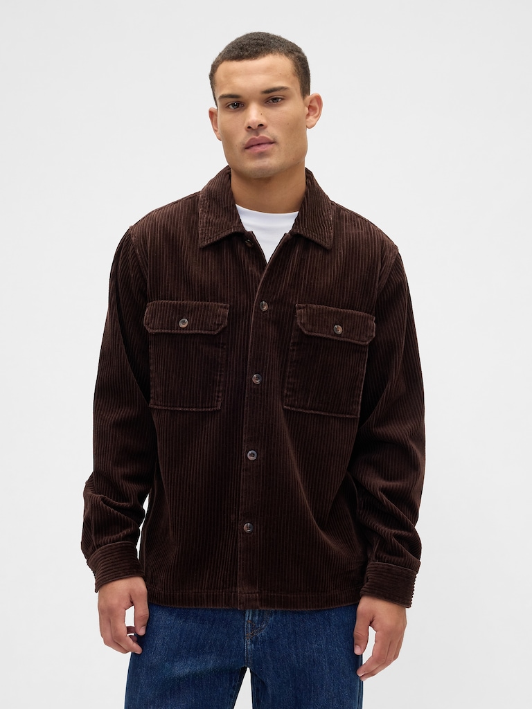 Relaxed Corduroy Overshirt