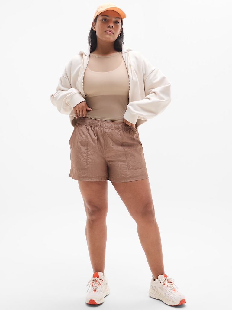 Lunar Sheen Utility High Rise Short