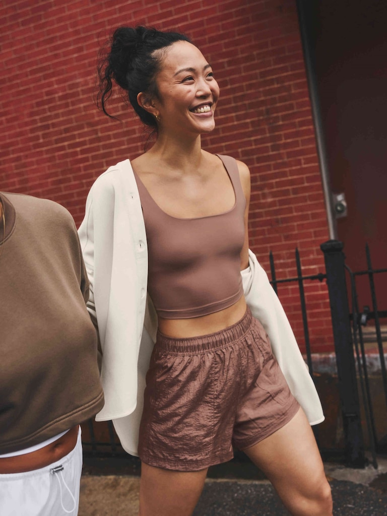 Lunar Sheen Utility High Rise Short