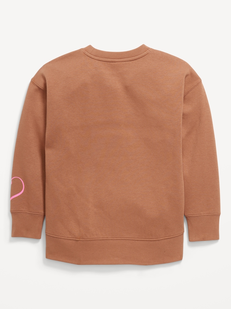 Hello Kitty® Oversized Graphic Tunic Sweatshirt for Girls