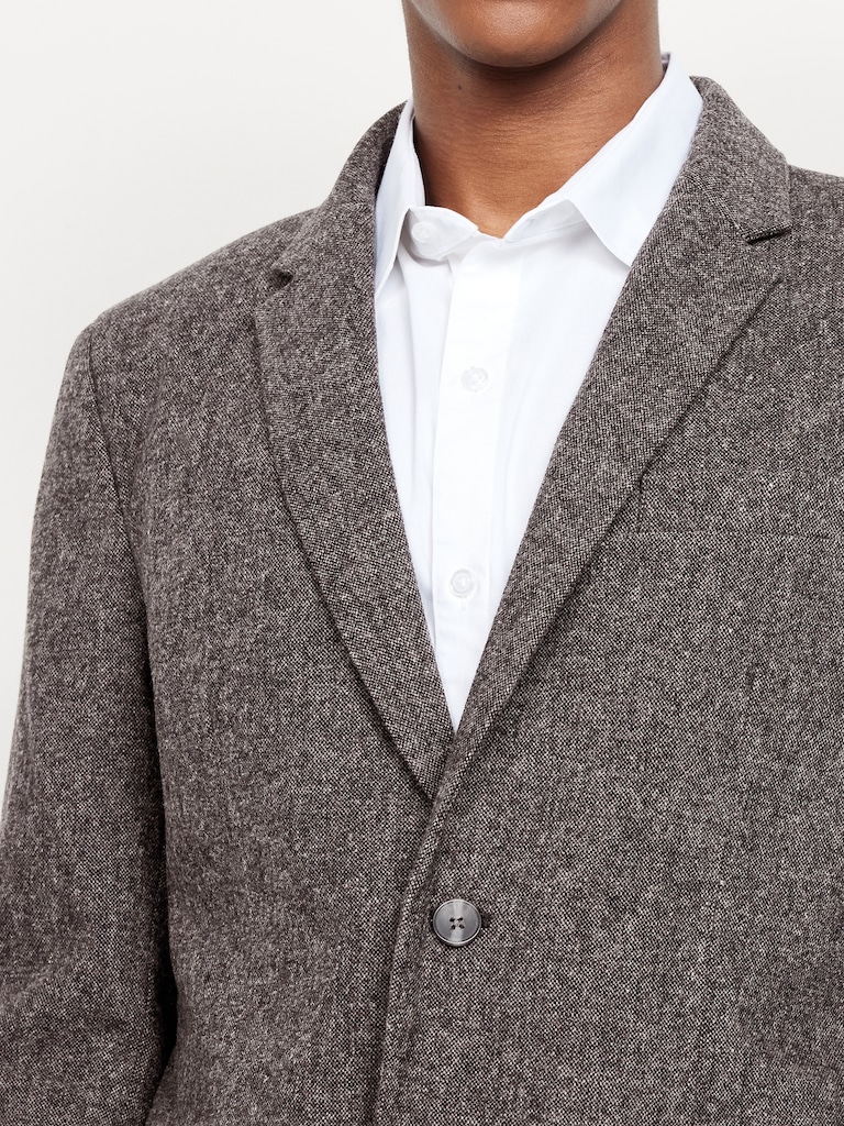 Wool-Blend Blazer