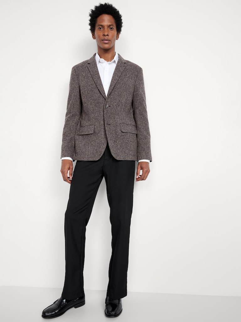 Wool-Blend Blazer