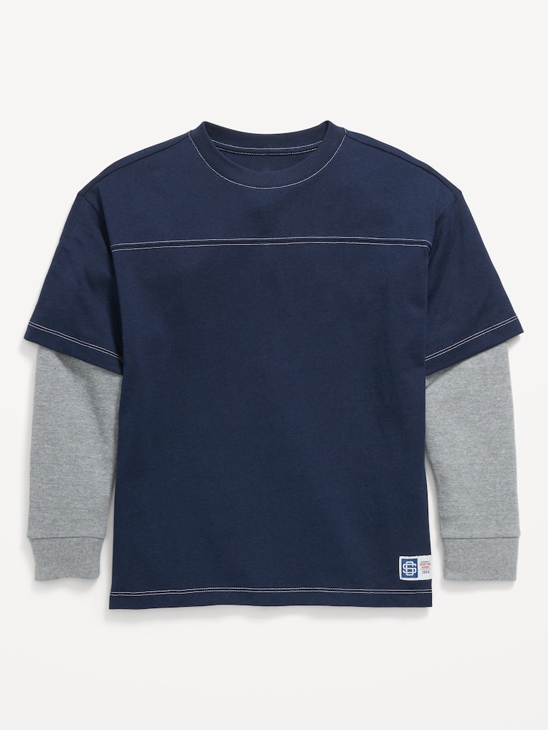 2-In-1 Oversized T-Shirt for Boys
