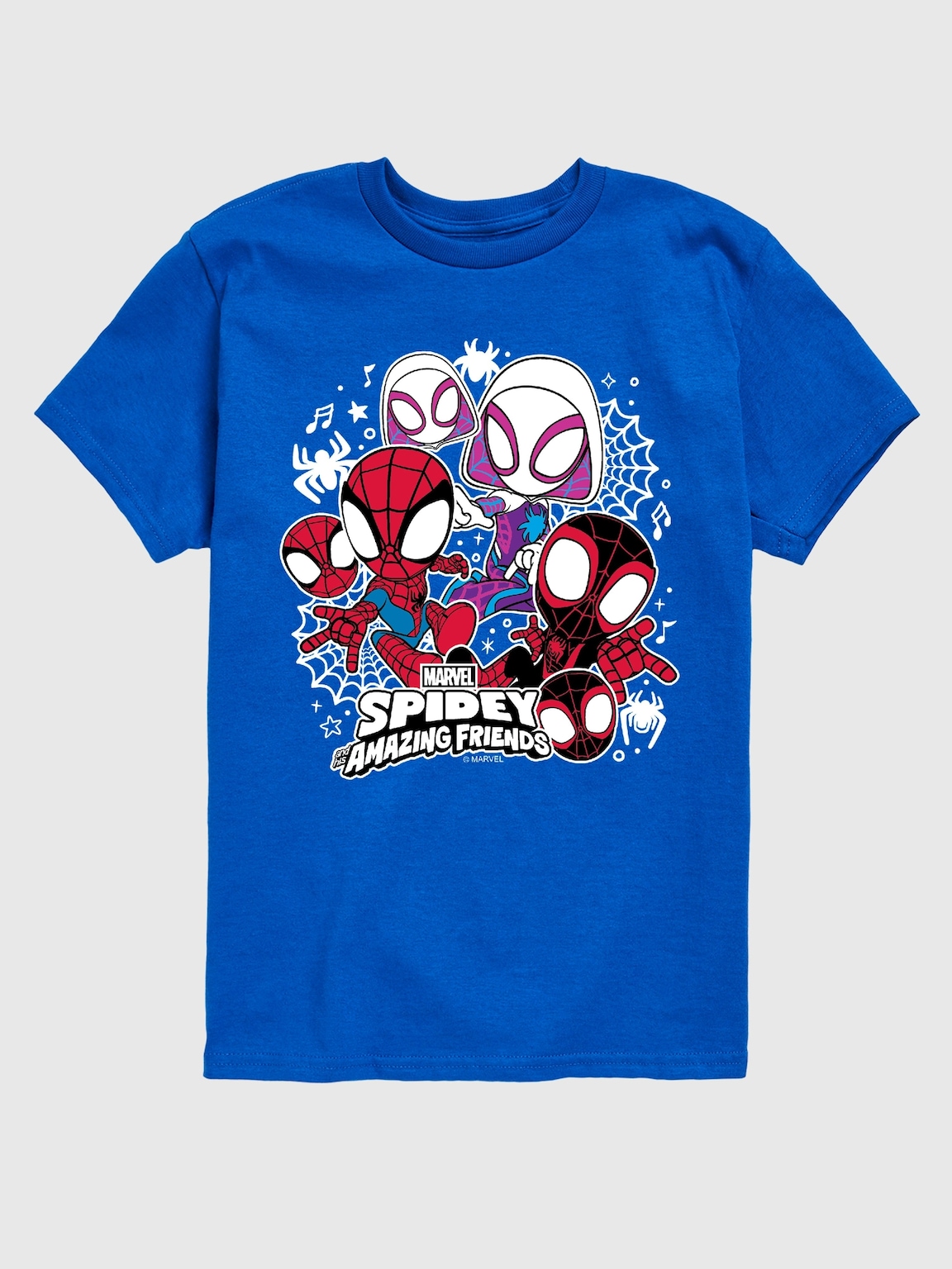 Toddler Marvel Spidey And Friends Short Sleeve Graphic Tee