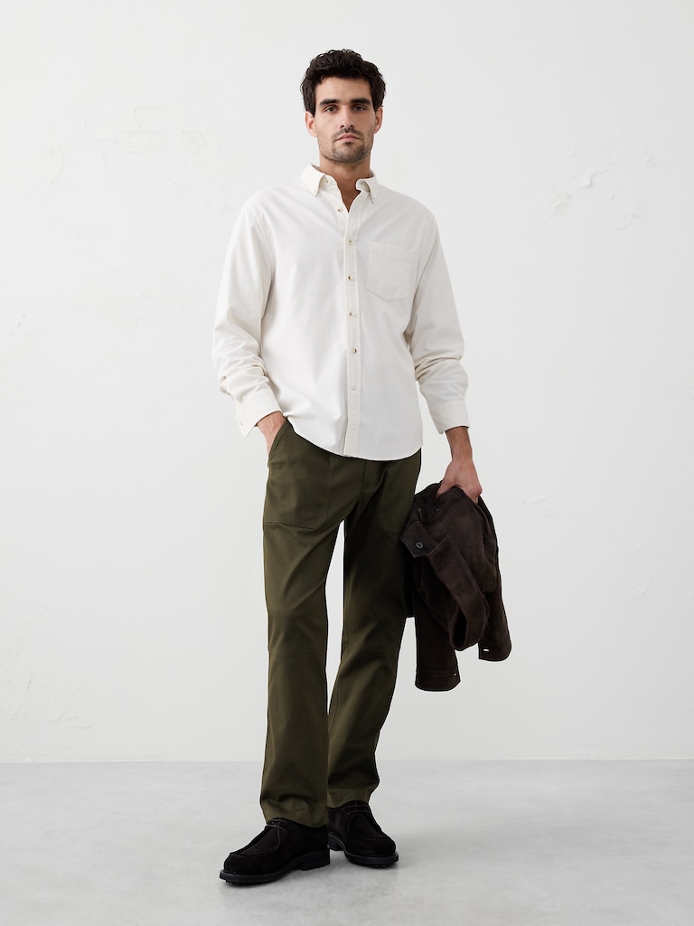 Slim Straight Utility Pant