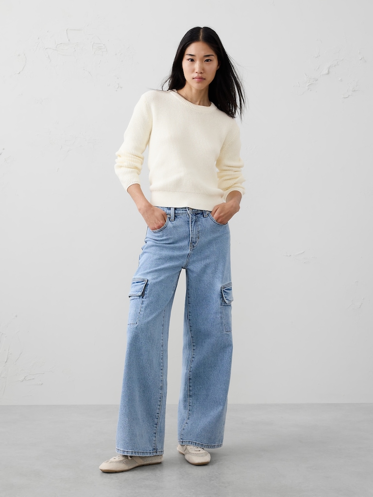 Textured Pullover Sweater