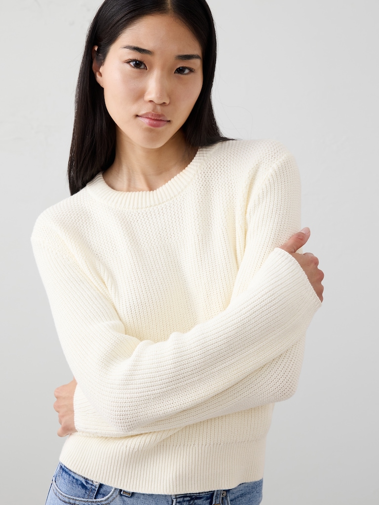 Textured Pullover Sweater