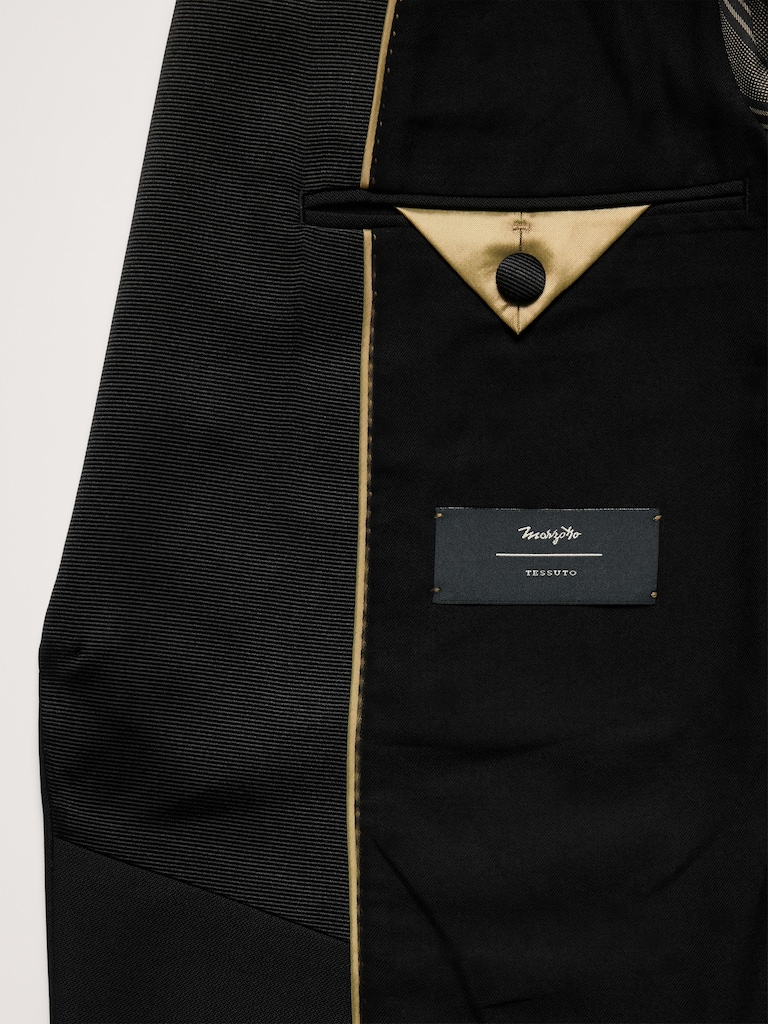 Slim Italian Barathea Tuxedo Jacket