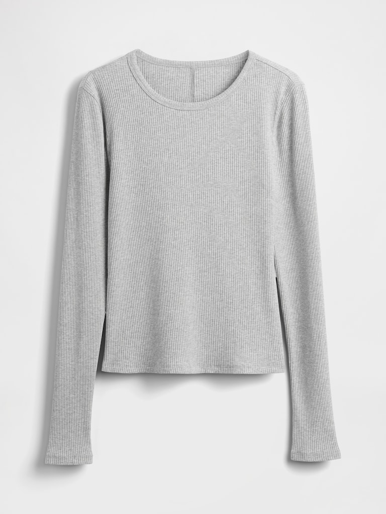 Modern Rib Crop T-Shirt