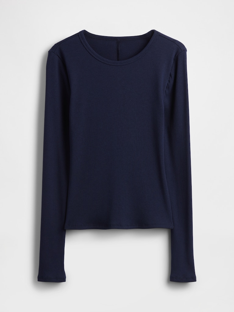 Modern Rib Crop T-Shirt