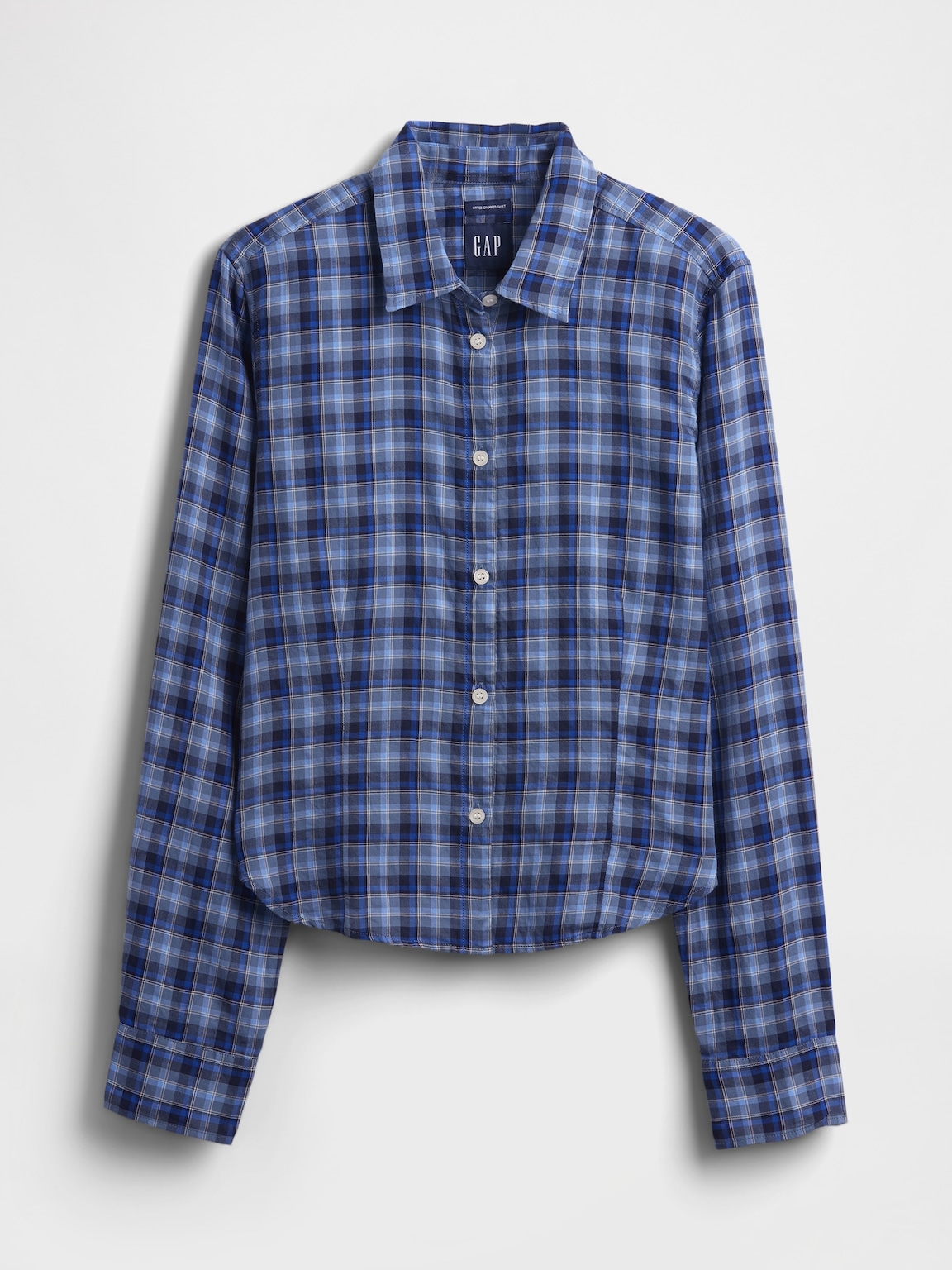 Flannel Fitted Plaid Shirt