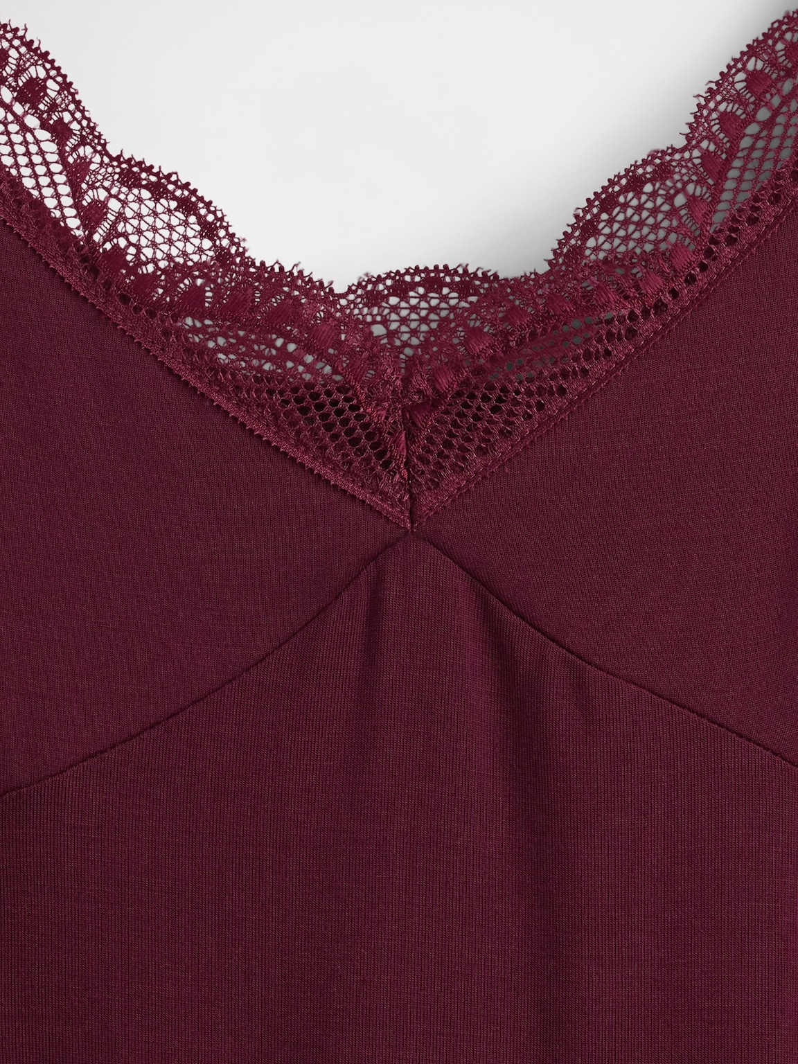 Modal Lace-Trim PJ Dress