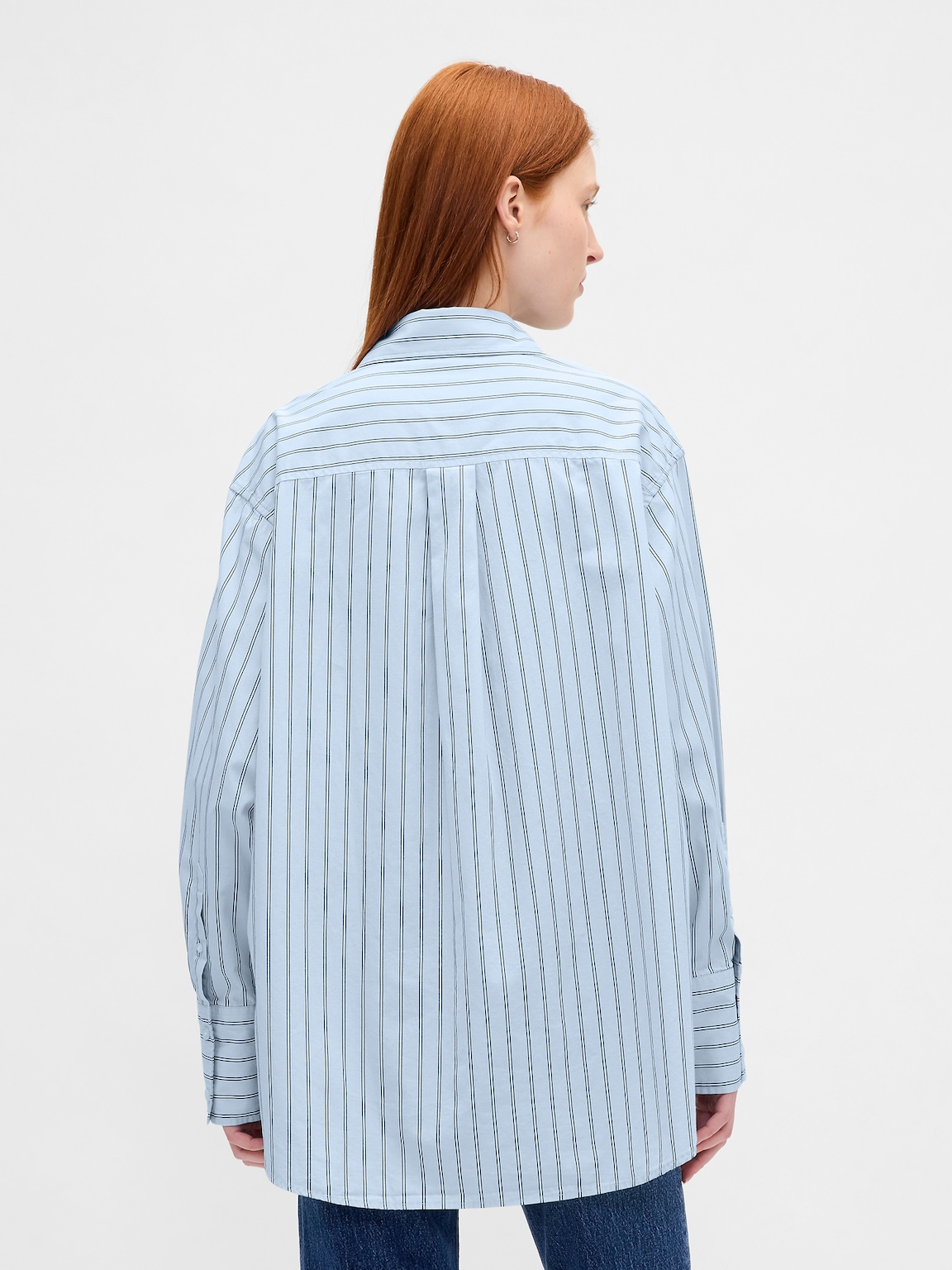 Organic Cotton Poplin Big Shirt