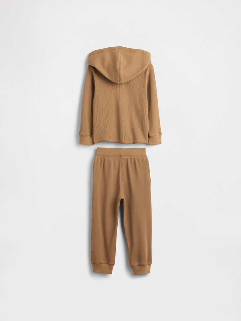 Baby & Toddler Waffle Outfit Set