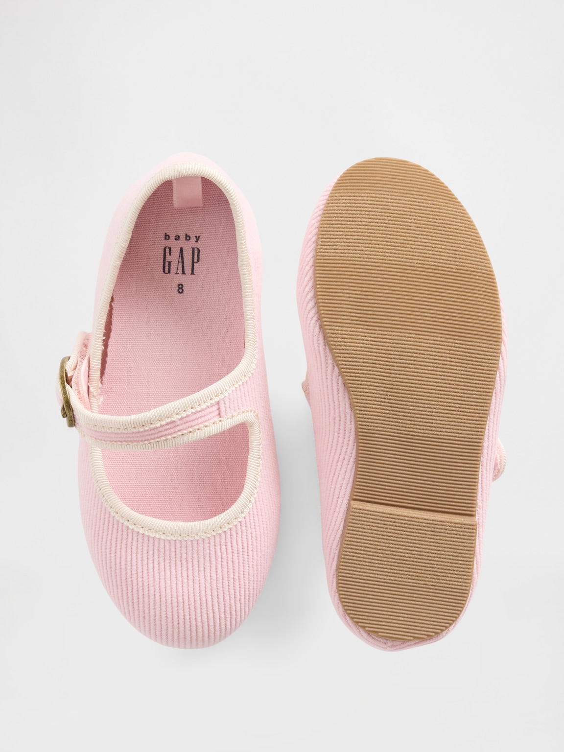 Toddler Corduroy Mary Jane Flats