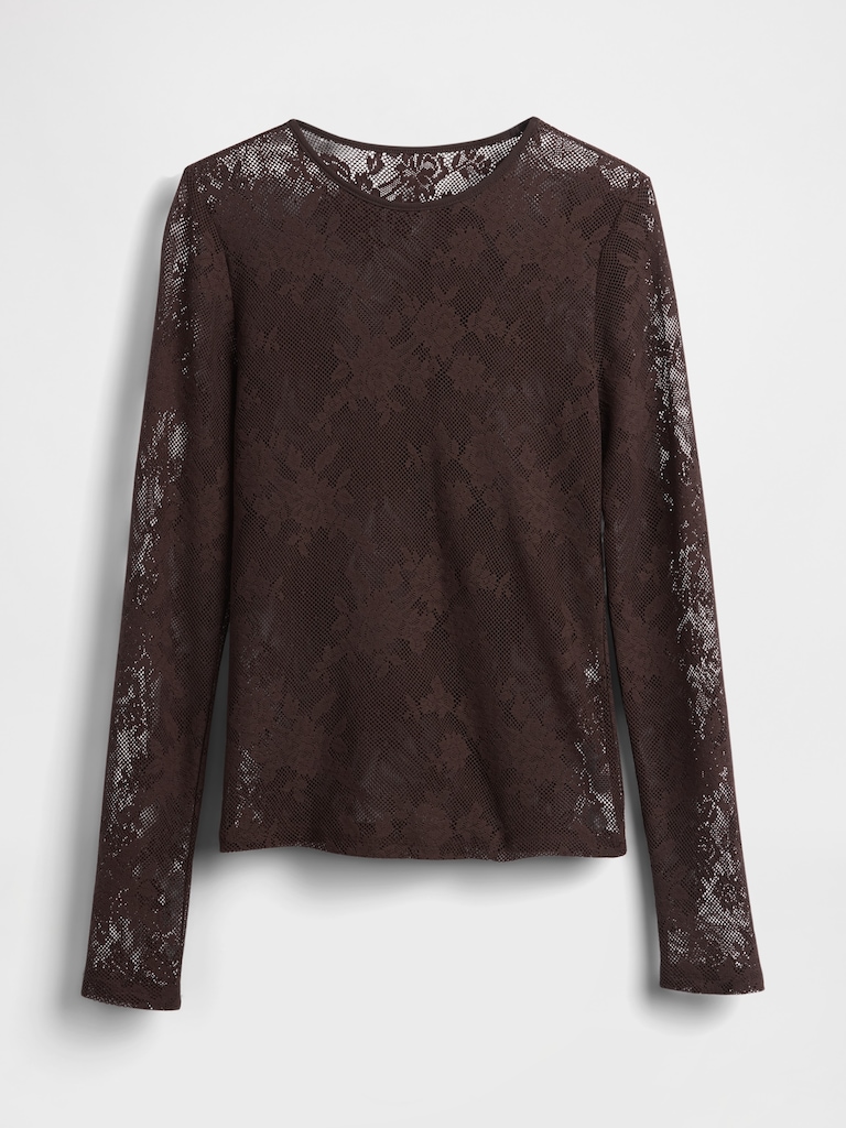 Sheer Lace Top
