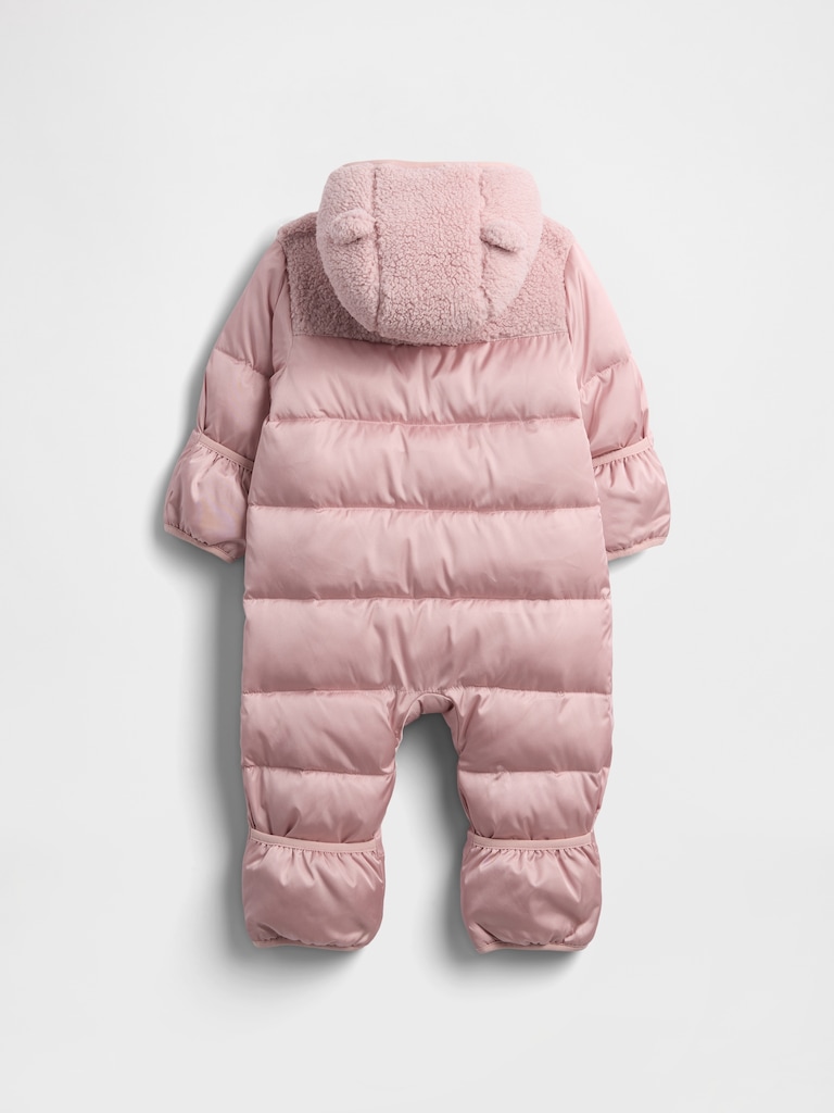 Baby Lightweight Puffer One-Piece