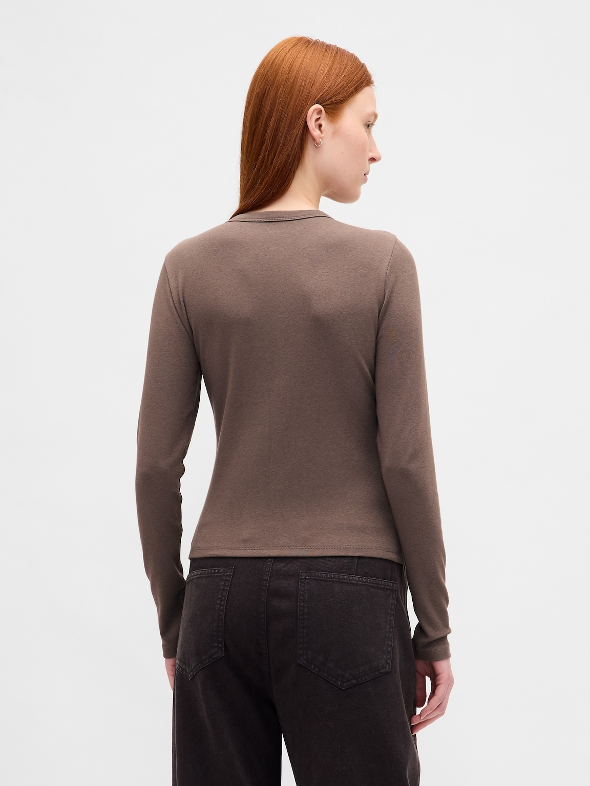 Modern Crewneck Cardigan
