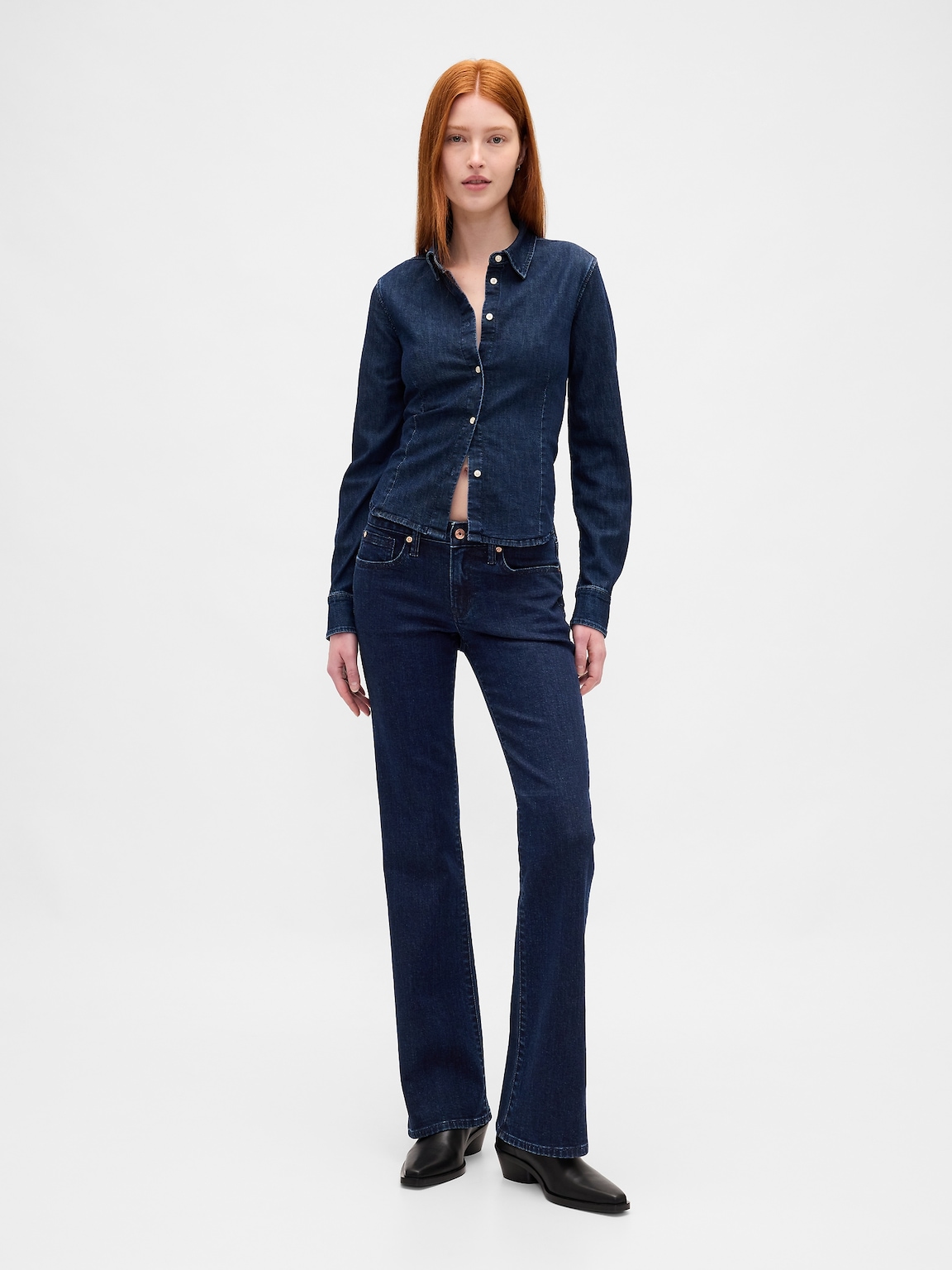 Low Rise Long & Lean Jeans