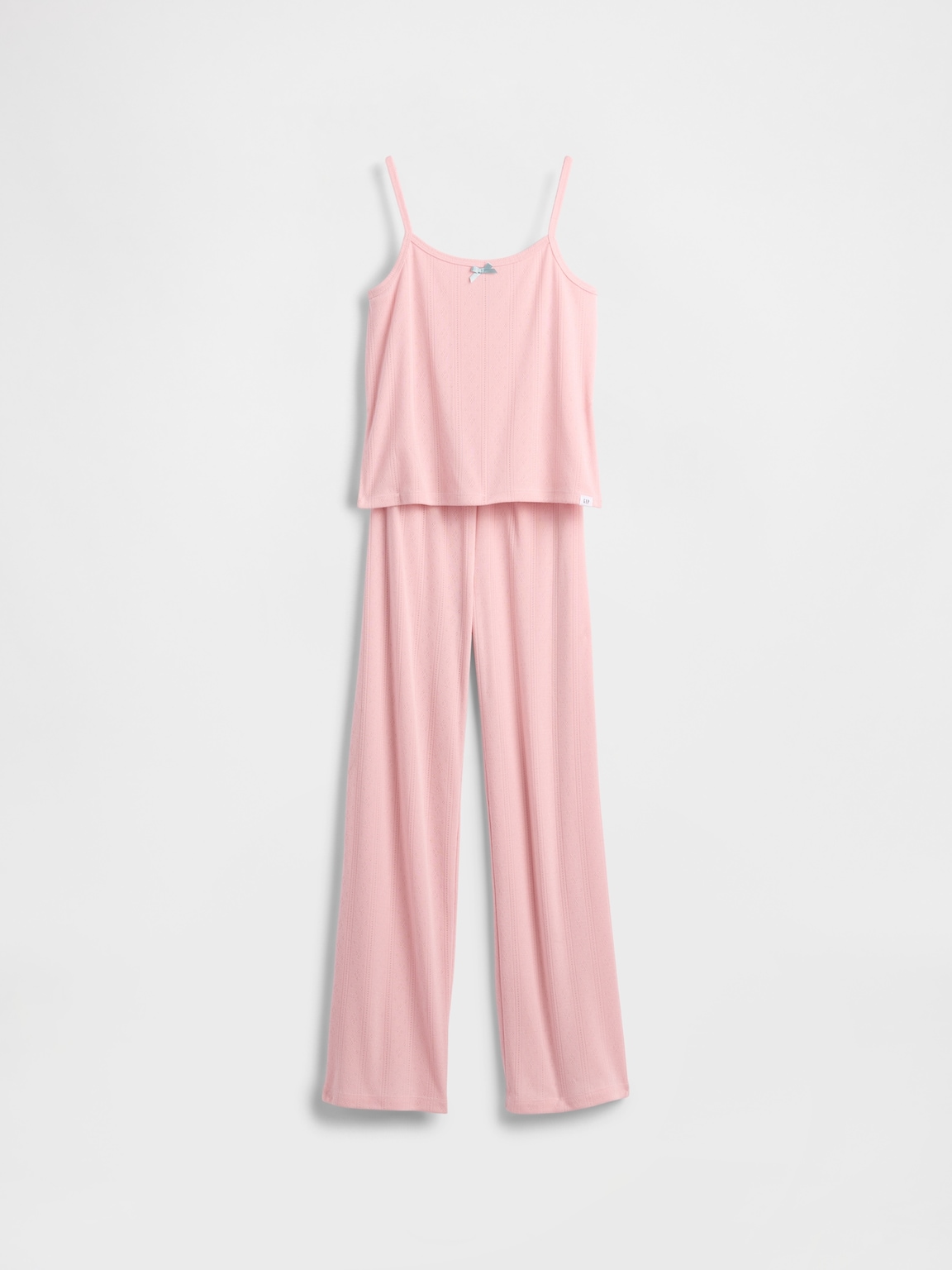 Kids Recycled Pointelle Tank PJ Set