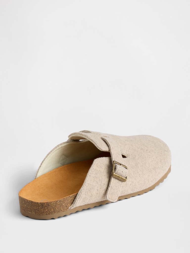 Felt Clogs