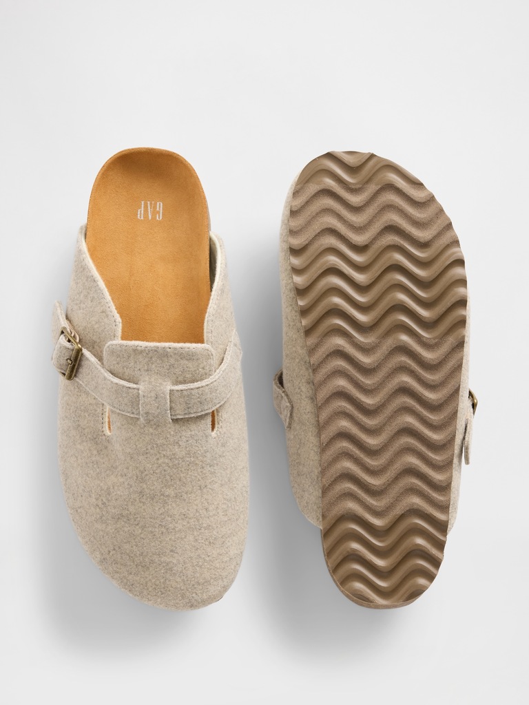 Felt Clogs