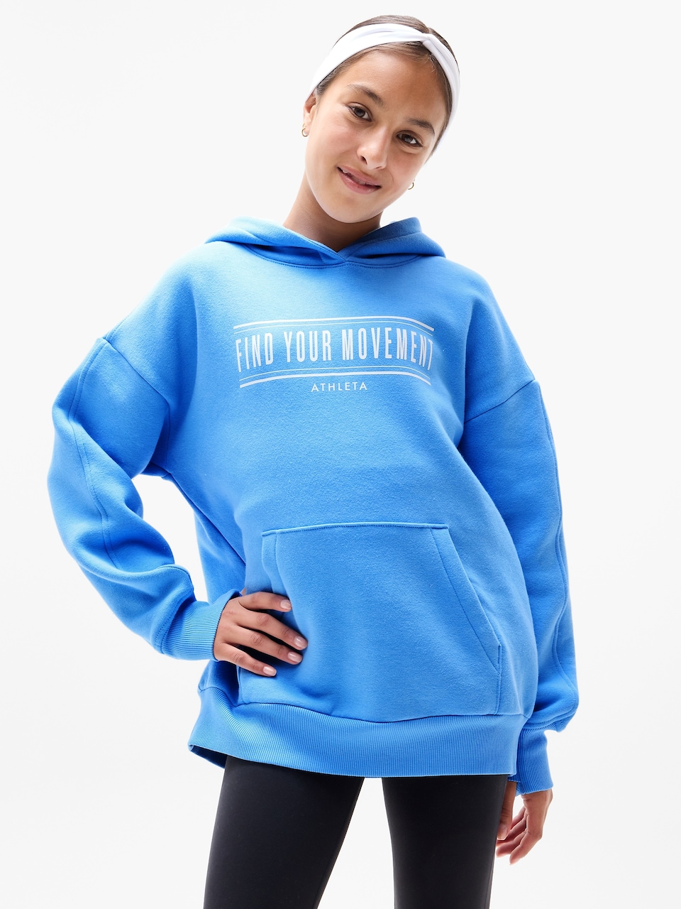 Athleta Girl All Day Oversized Hoodie