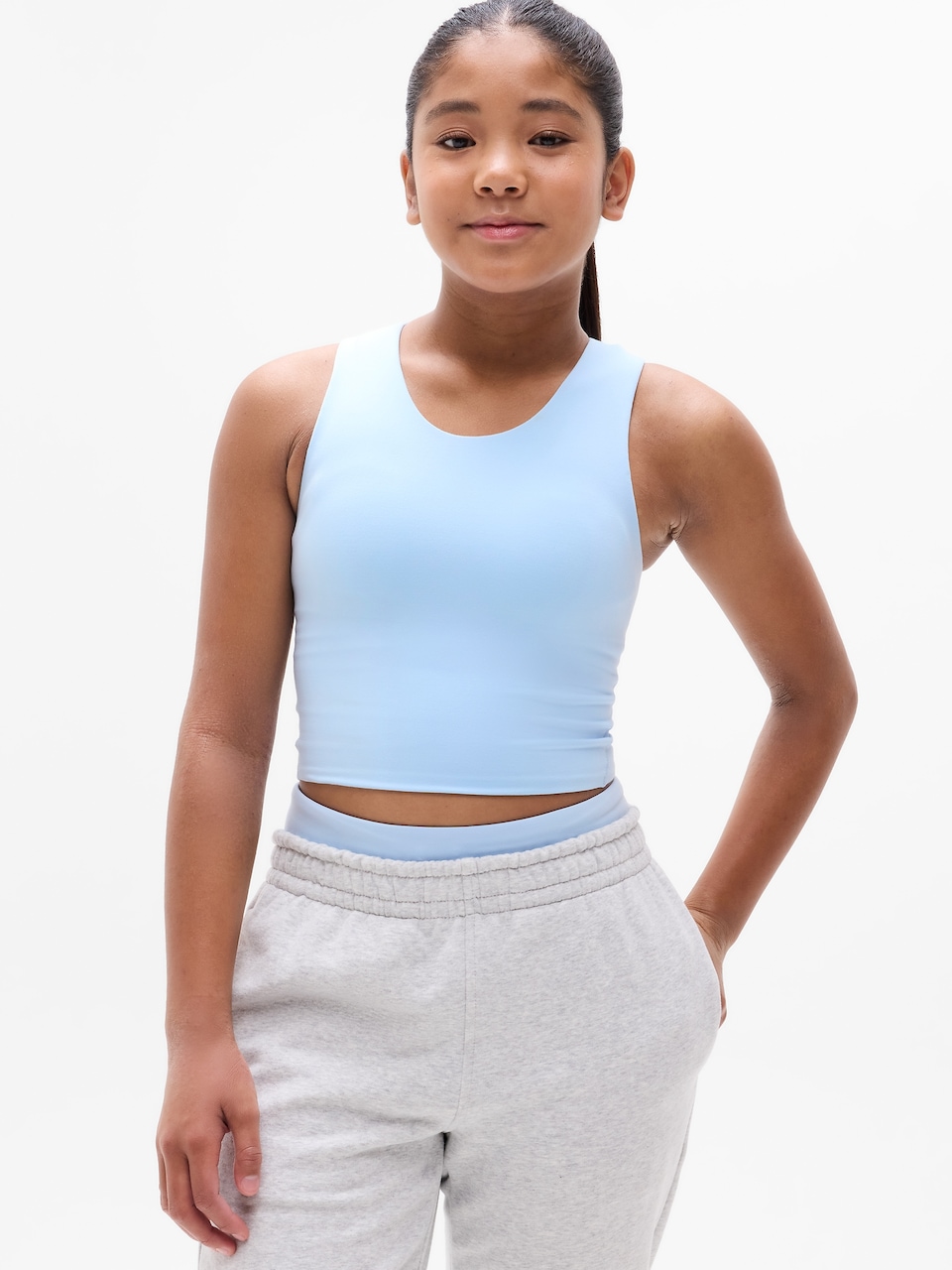 Athleta Girl Cloud Longline Bra