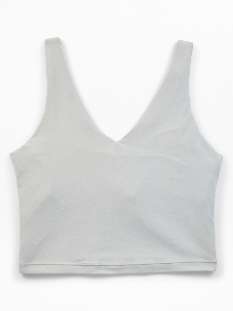 Transcend V-Neck Crop Sports Bra A-C