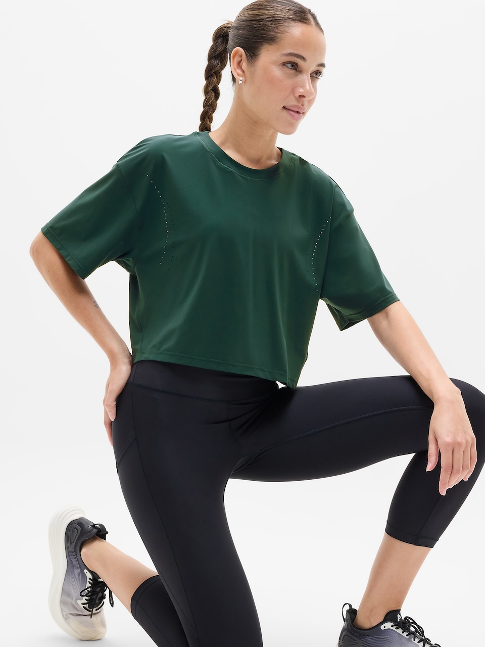 Ultimate Lasercut Crop Tee