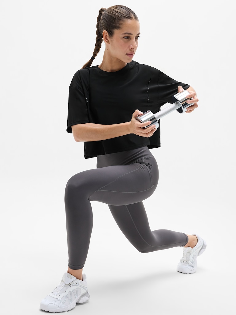 Ultimate Lasercut Crop Tee