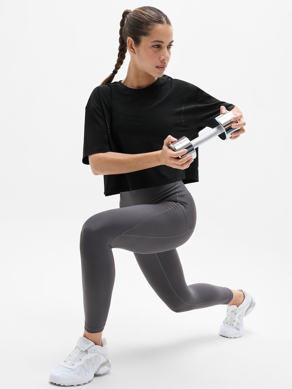 Ultimate Lasercut Crop Tee