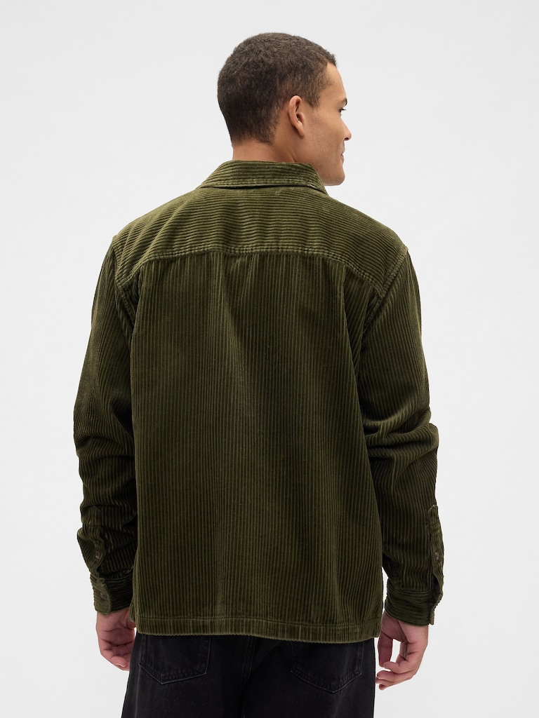 Relaxed Corduroy Overshirt