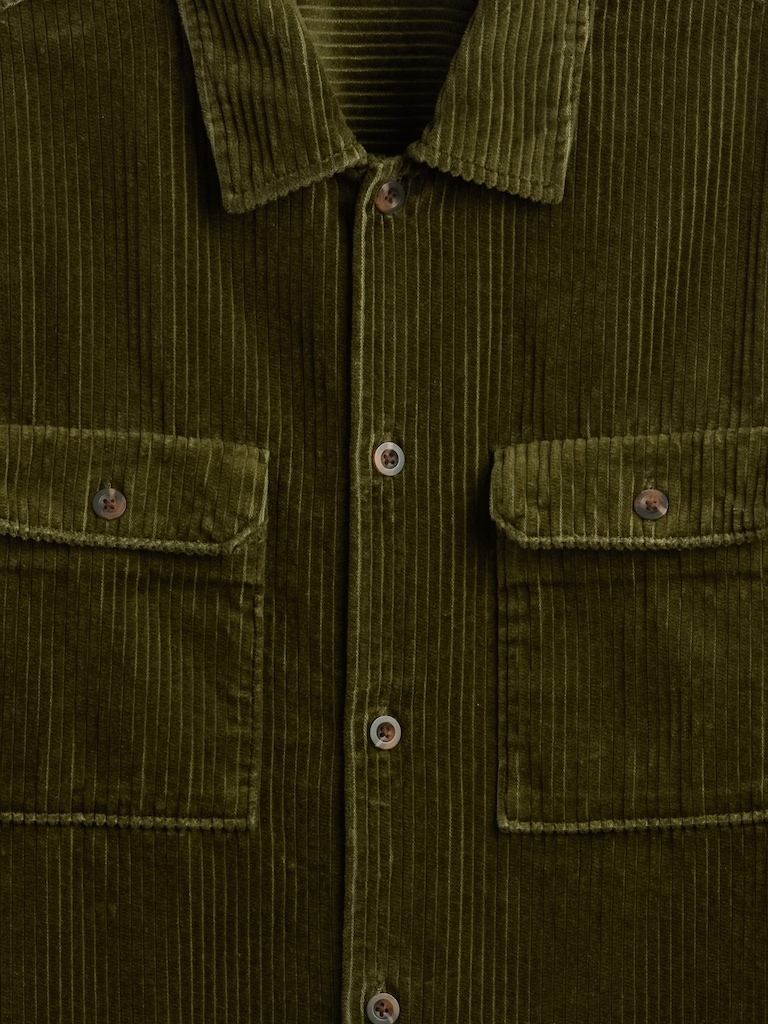 Relaxed Corduroy Overshirt