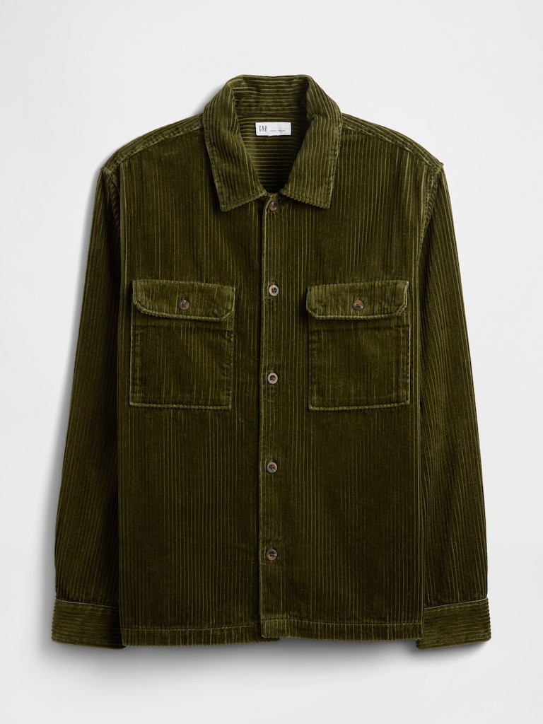 Relaxed Corduroy Overshirt