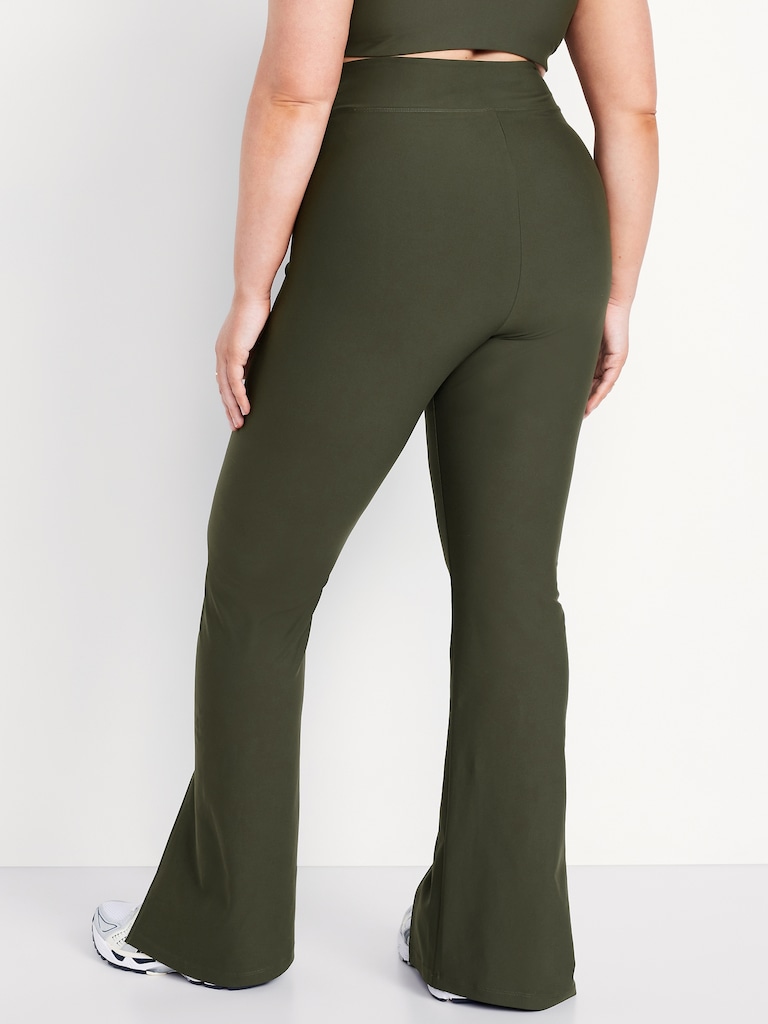 Extra High-Waisted PowerSoft Split-Flare Leggings