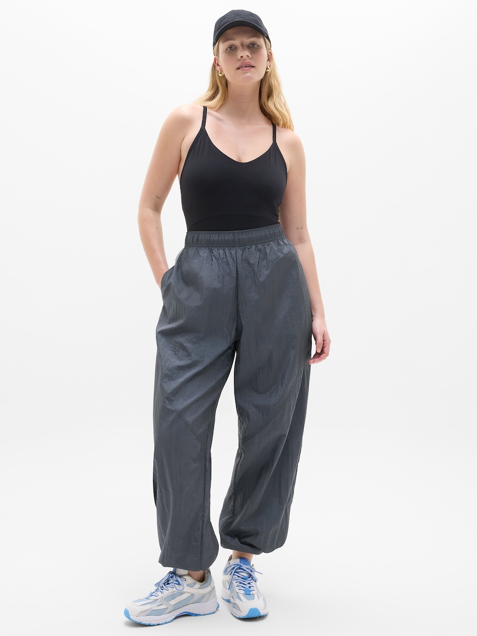 Lunar Sheen Utility Mid Rise Pant