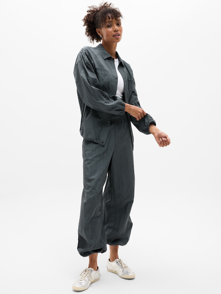 Lunar Sheen Utility Mid Rise Pant