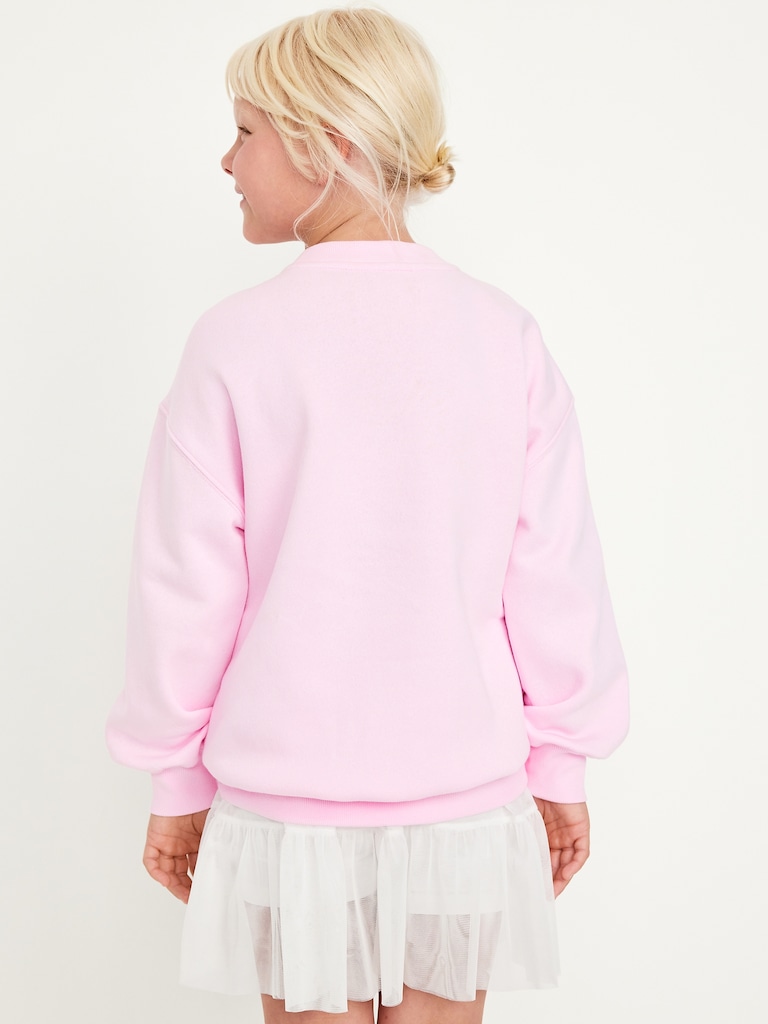 Disney© Lilo & Stitch Oversized Graphic Tunic Sweatshirt for Girls