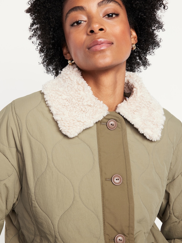 Quilted Nylon Jacket